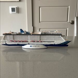 Norwegian Bliss Cruise Ship Model